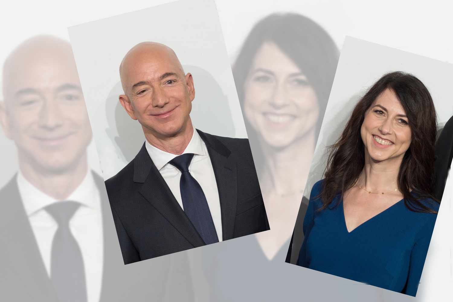 &nbsp; Jeff Bezos e MacKenzie&nbsp;Tuttle&nbsp;