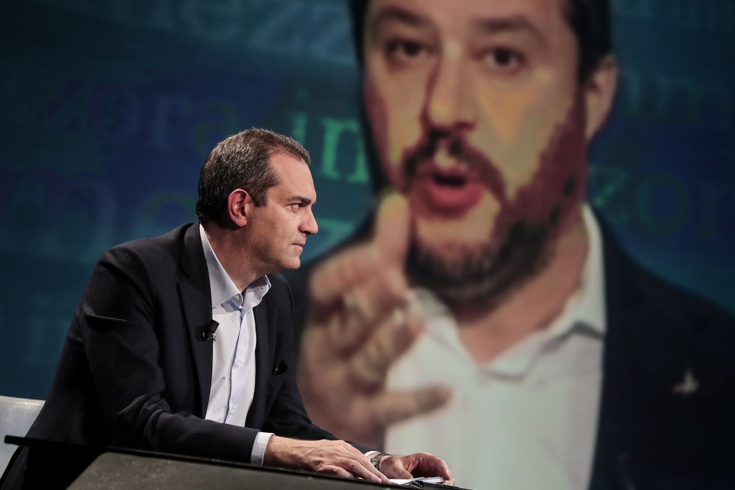 &nbsp;&nbsp;Luigi de Magistris e Matteo Salvini&nbsp;