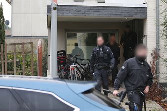 Un controllo delle Forze speciali a Duisburg