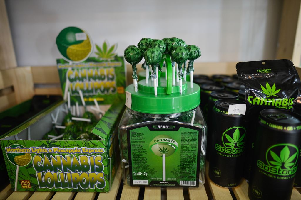 Negozio specializzato in cannabis