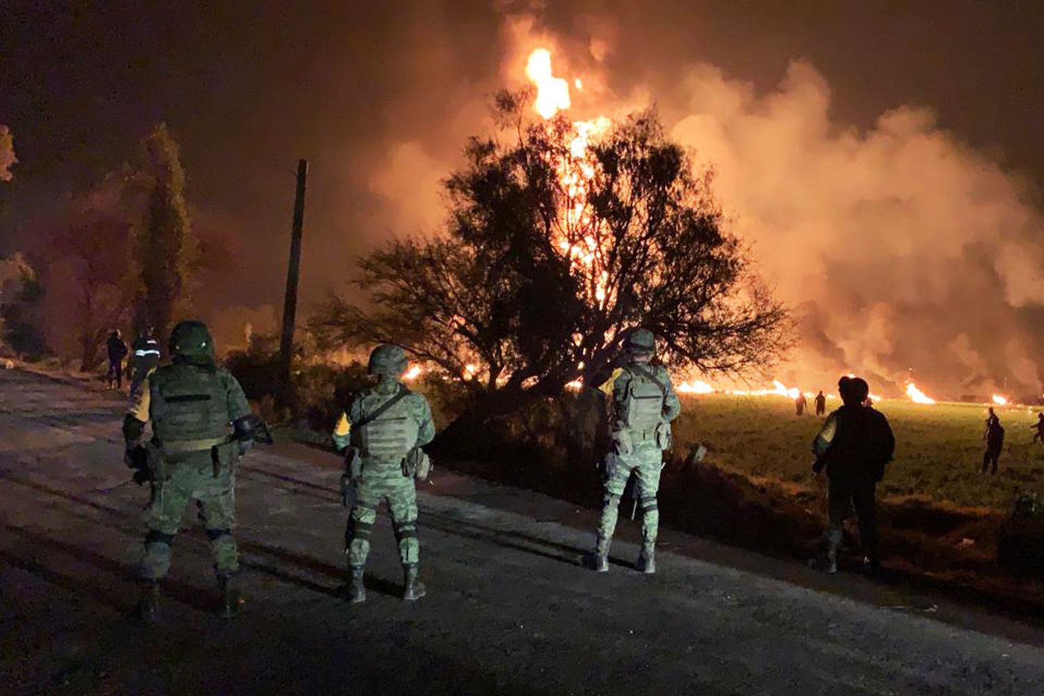 &nbsp;Incendio in Messico