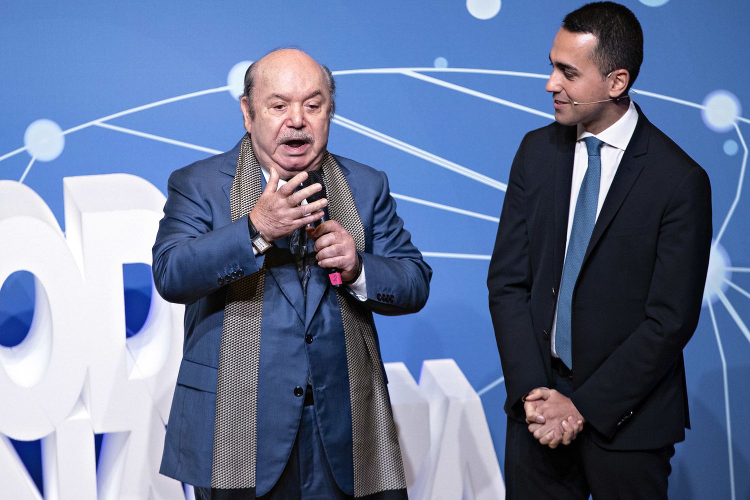 &nbsp;&nbsp;Lino Banfi e Luigi Di Maio&nbsp;