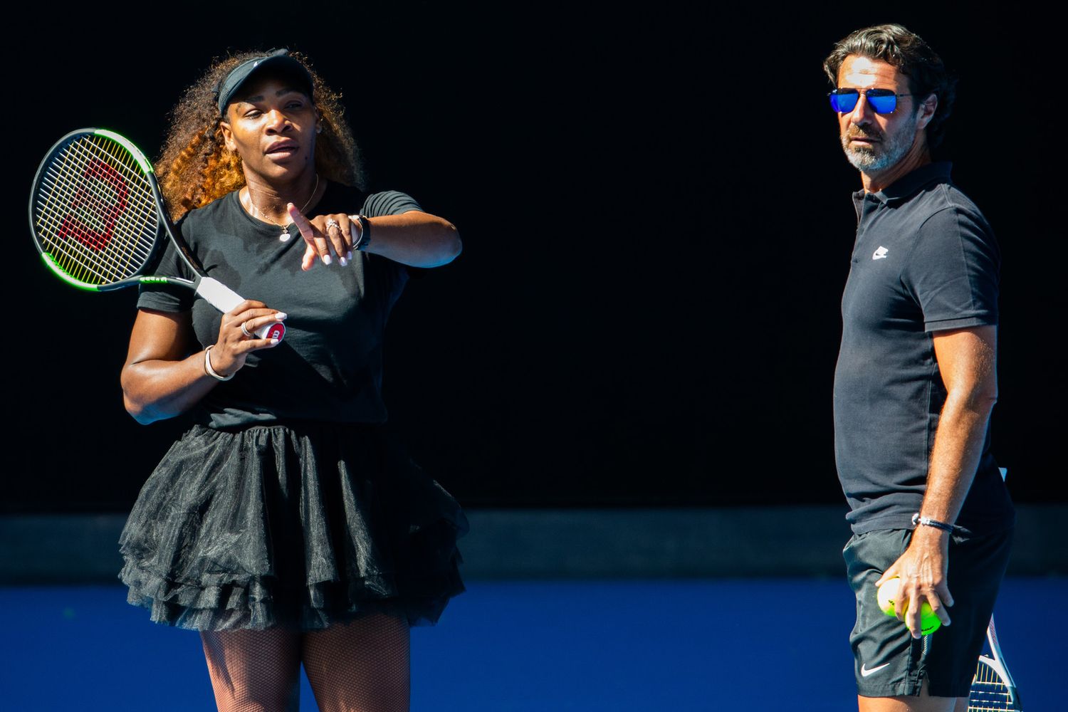 Williams e&nbsp;Mouratoglou