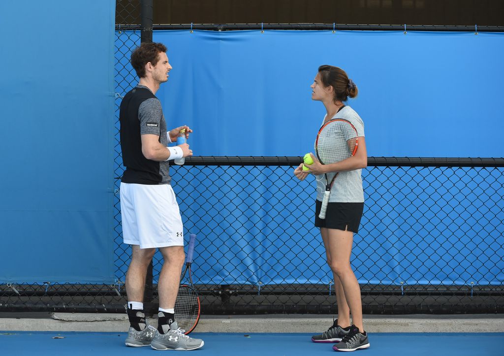 Murray e Mauresmo
