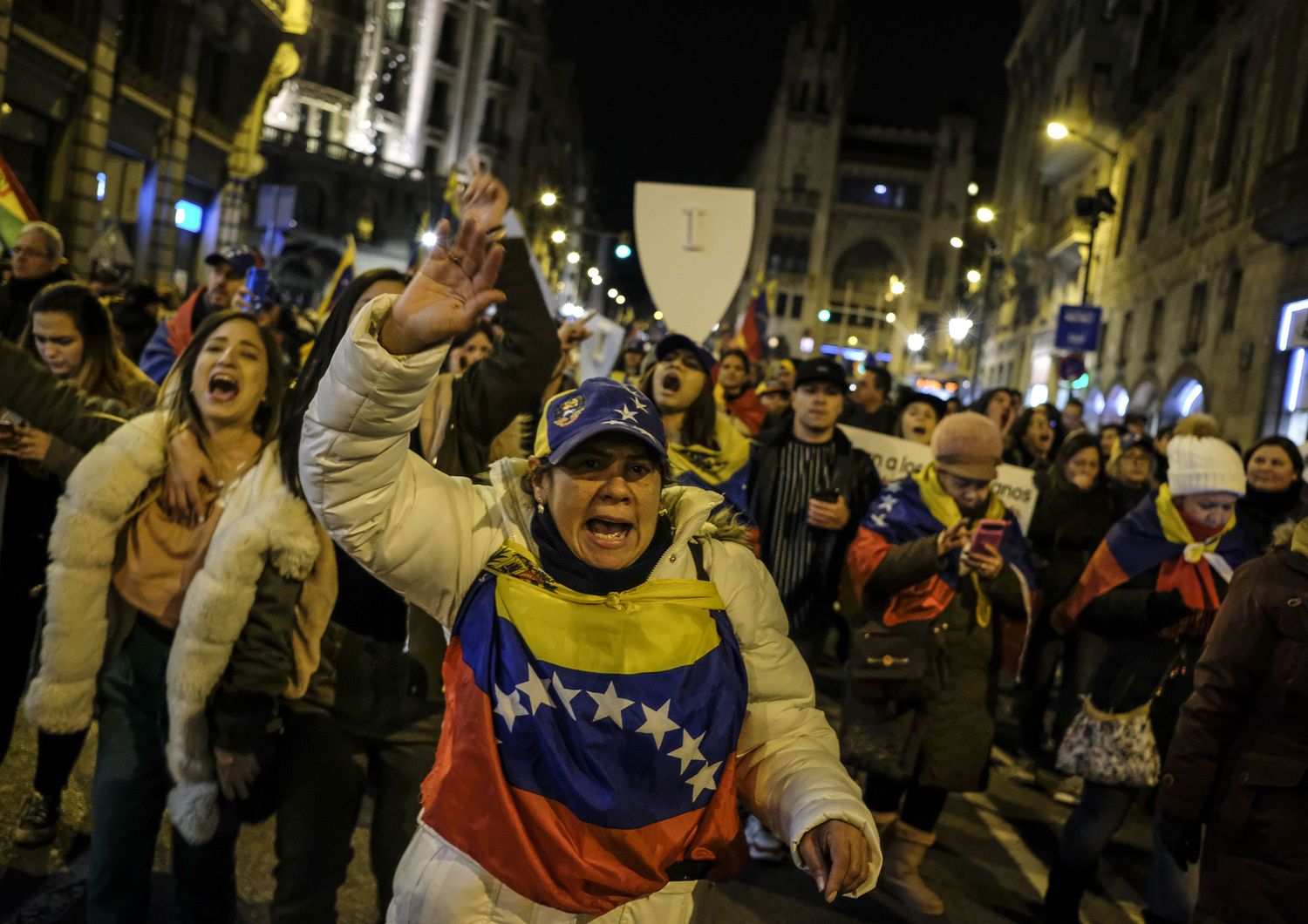 Manifestazione a Caracas contro MAduro