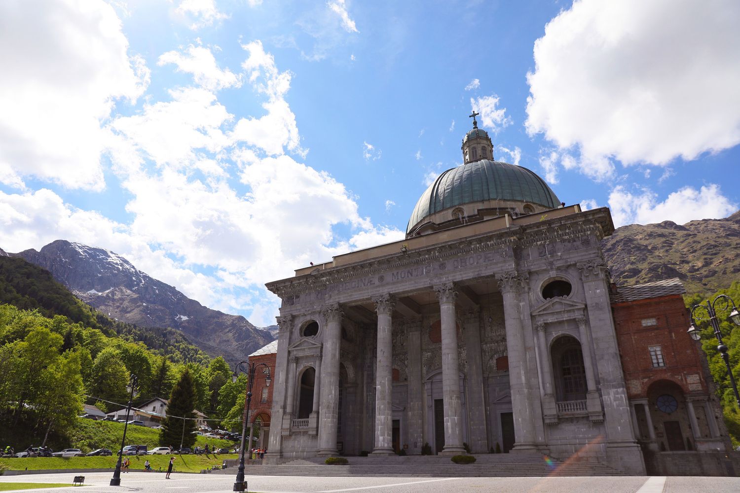 Il santuario di Oropa a Biella