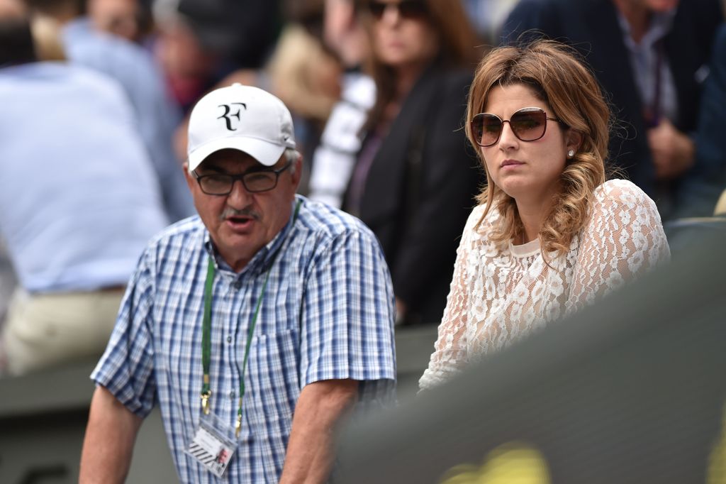 Robert Federer e Mirka Vavrinec Federer