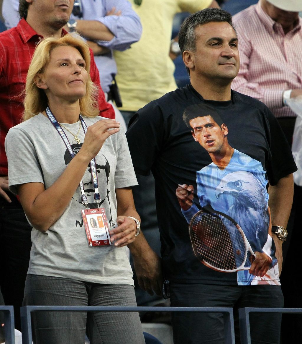 I genitori di Novak Djokovic