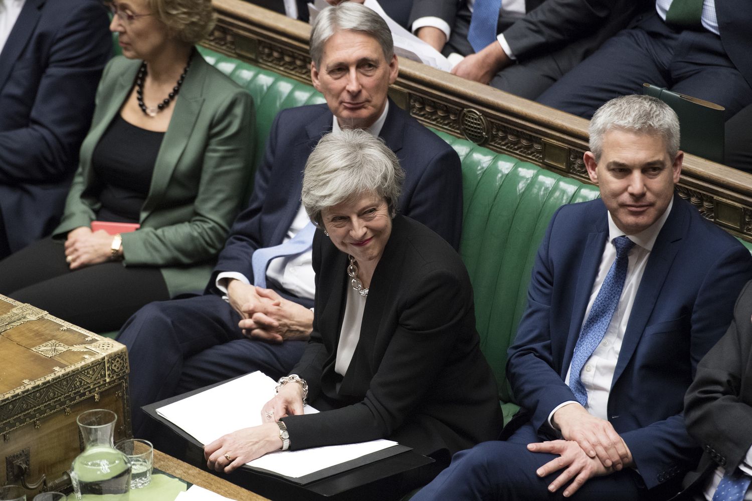 Theresa May alla Camera dei Comuni