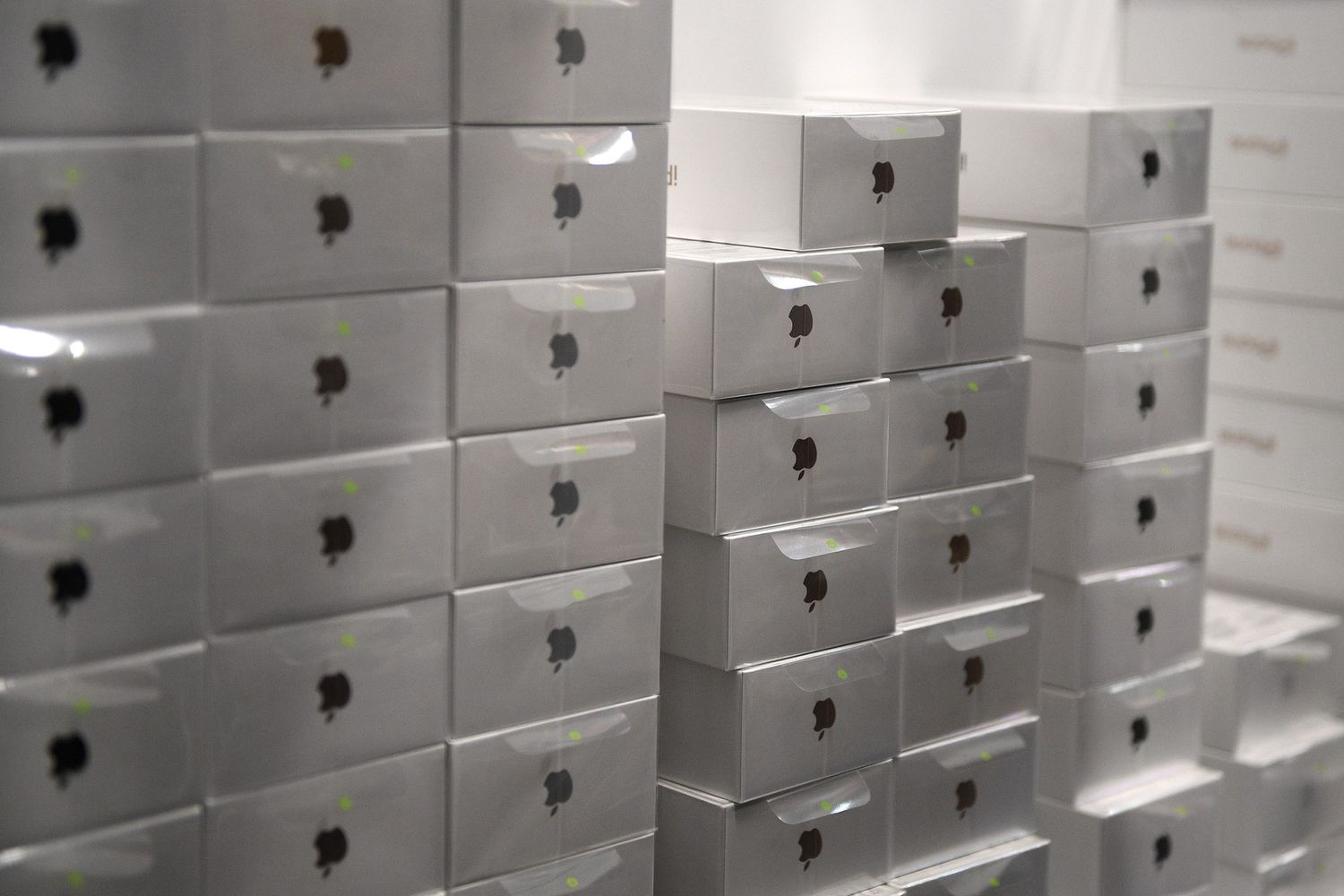 &nbsp;iPhone in un Apple Store&nbsp;