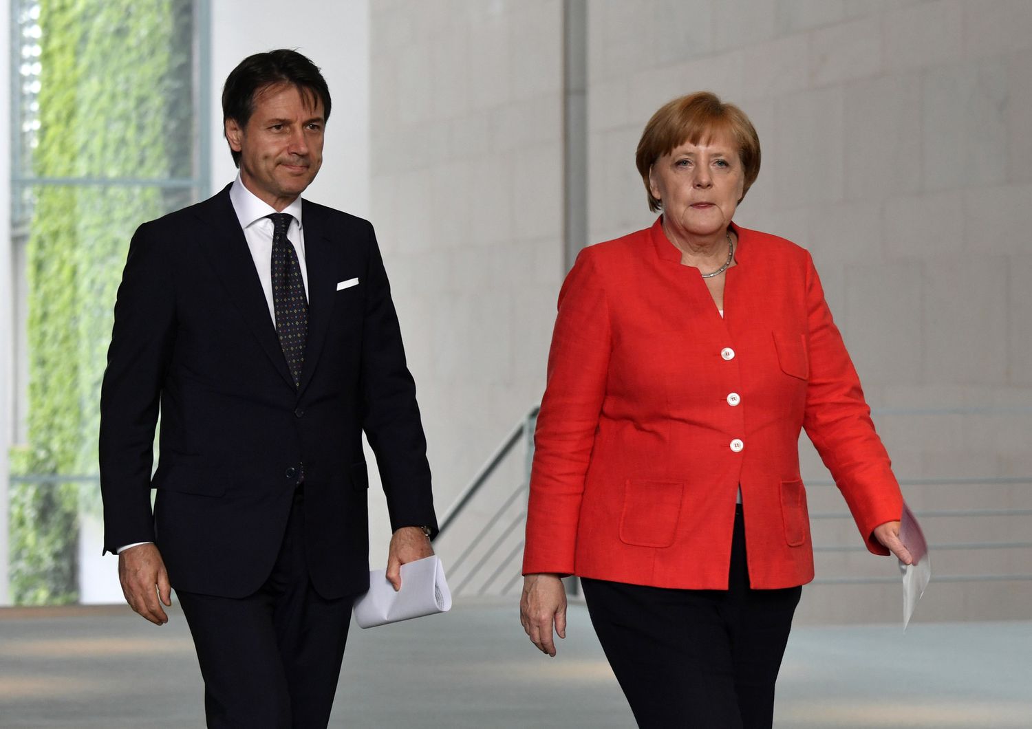 Conte e Merkel