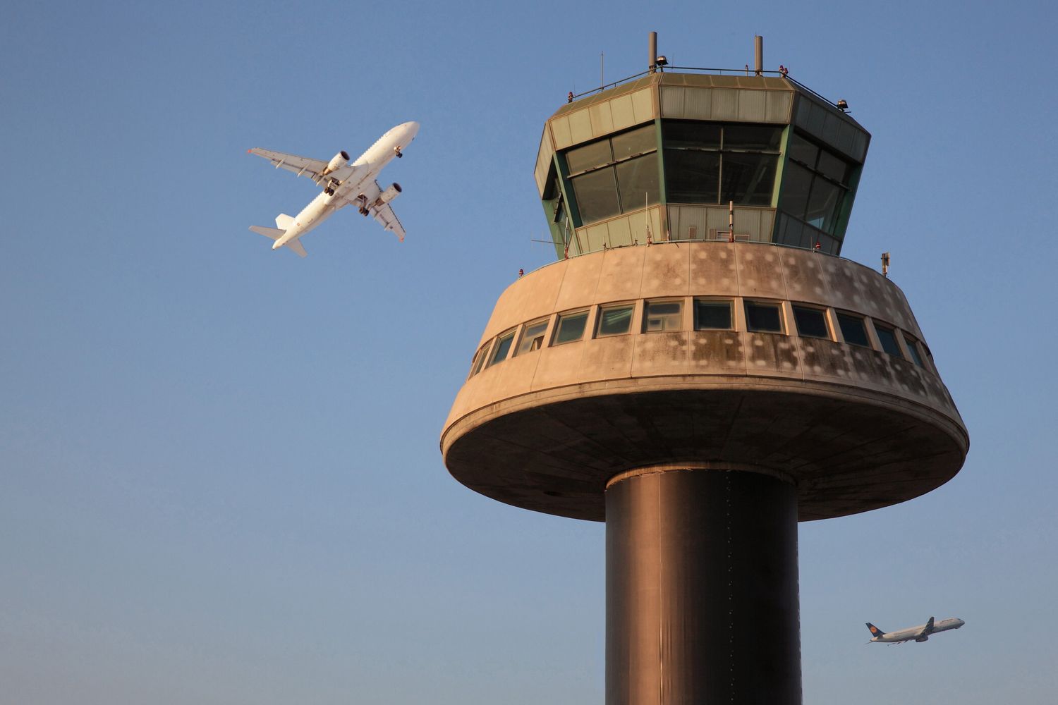 &nbsp;La torre di controllo dell'aeroporto di Barcellona