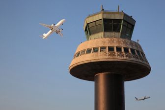 &nbsp;La torre di controllo dell'aeroporto di Barcellona
