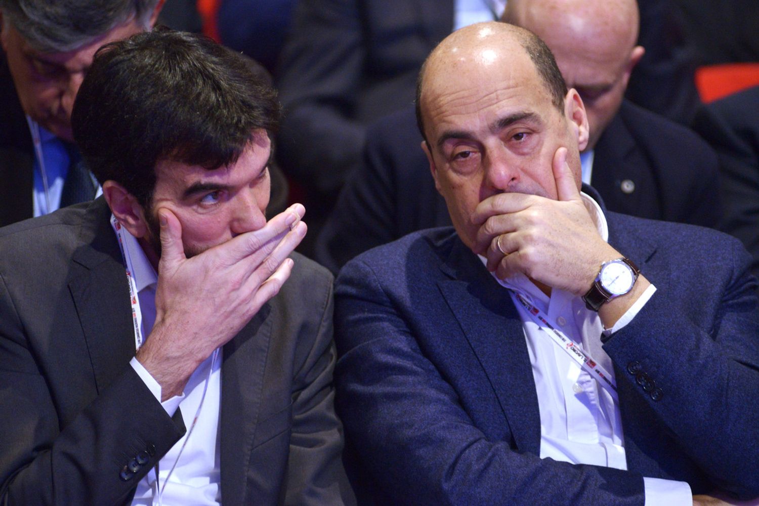 Maurizio Martina e Nicola Zingaretti