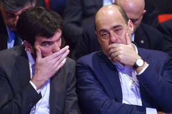 Maurizio Martina e Nicola Zingaretti