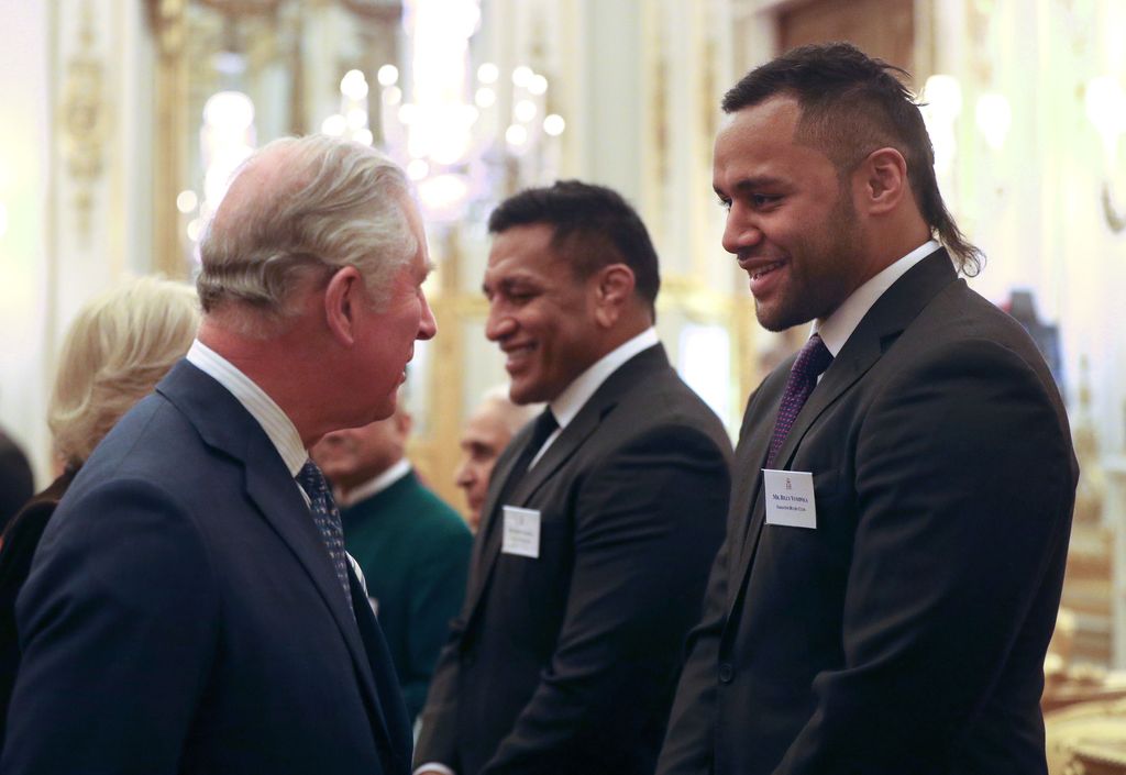 &nbsp;Carlo d'Inghilterra e Billy Vunipola