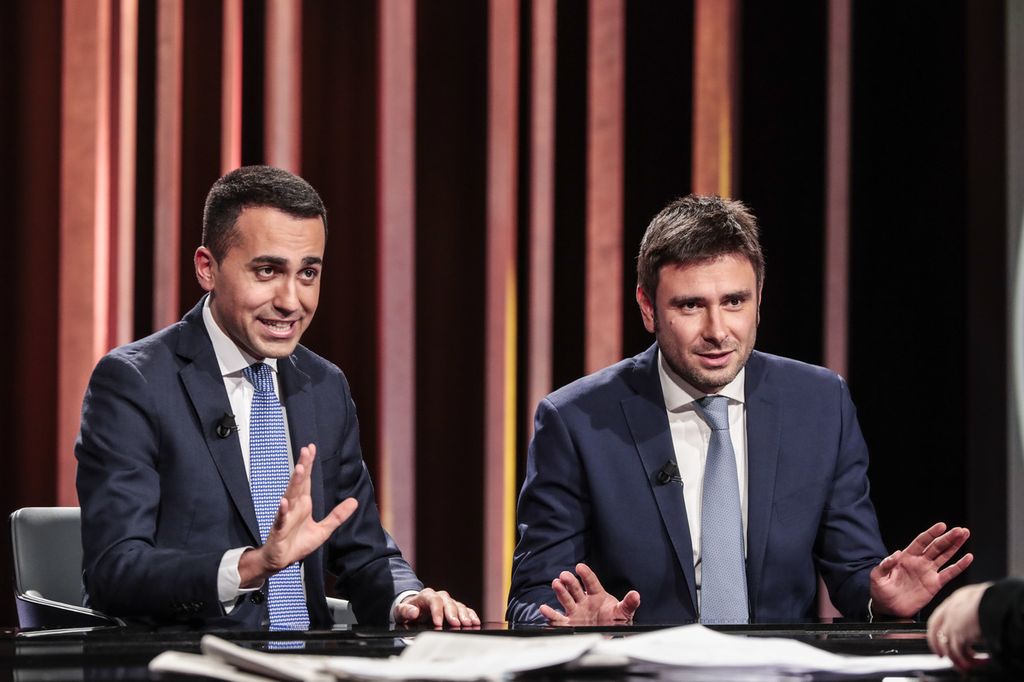 &nbsp;&nbsp;Luigi Di Maio e Alessandro Di Battista