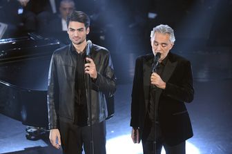 &nbsp;&nbsp;Matteo&nbsp;Bocelli con il padre, Andrea Bocelli&nbsp;