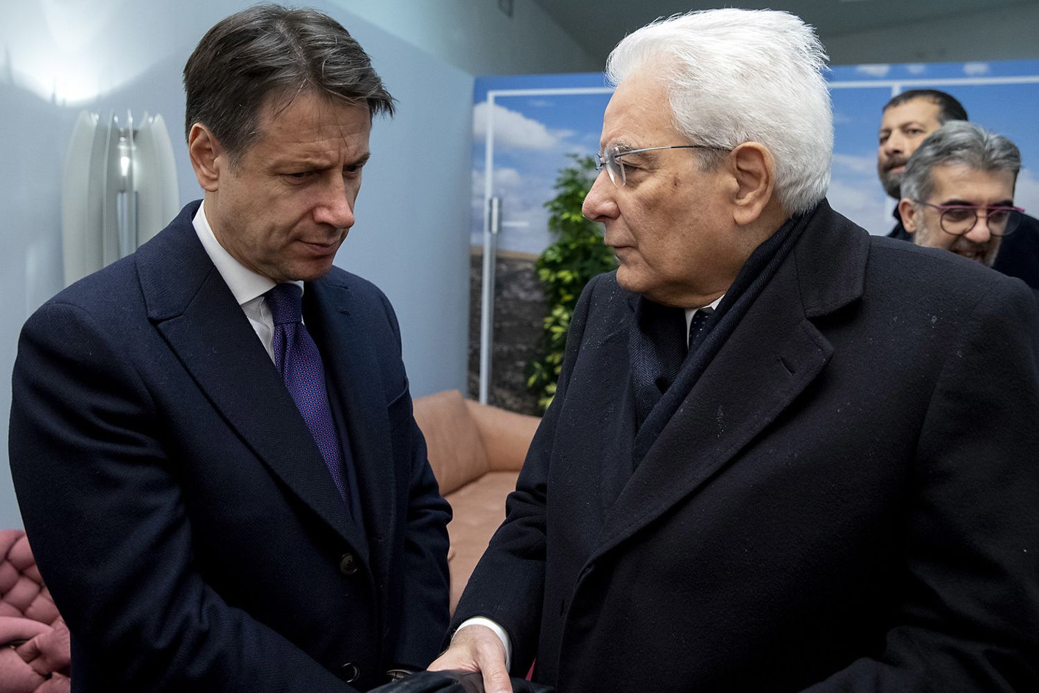 Conte e Mattarella