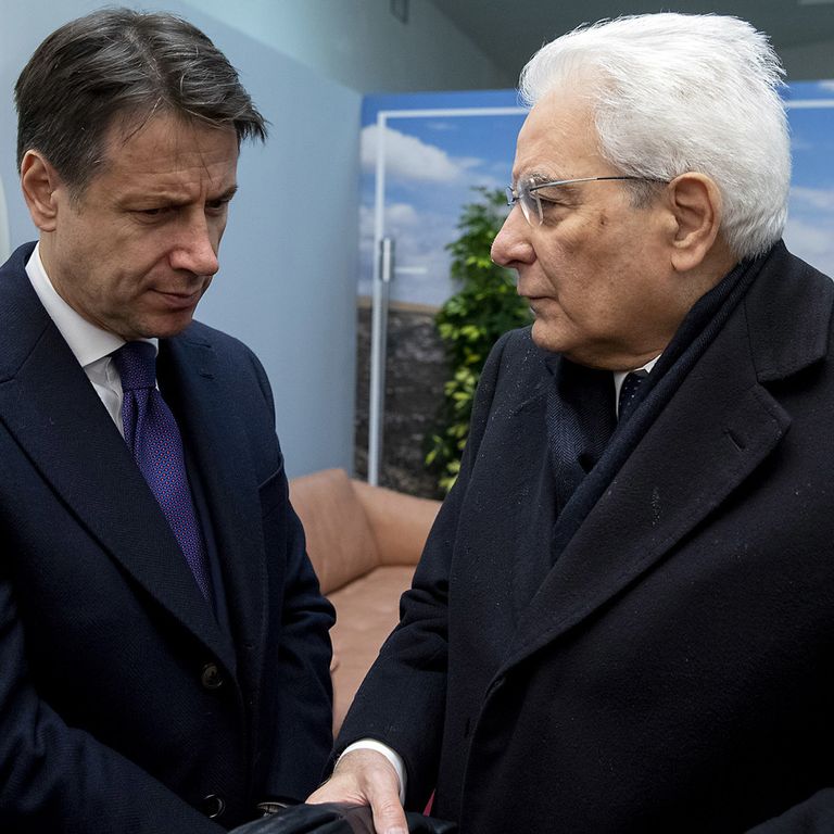 Conte e Mattarella