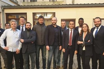 Di Maio, Di Battista e i gilet gialli