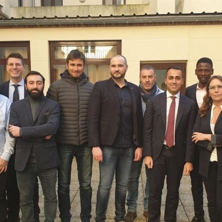 Di Maio, Di Battista e i gilet gialli