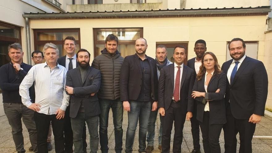 Di Maio, Di Battista e i gilet gialli