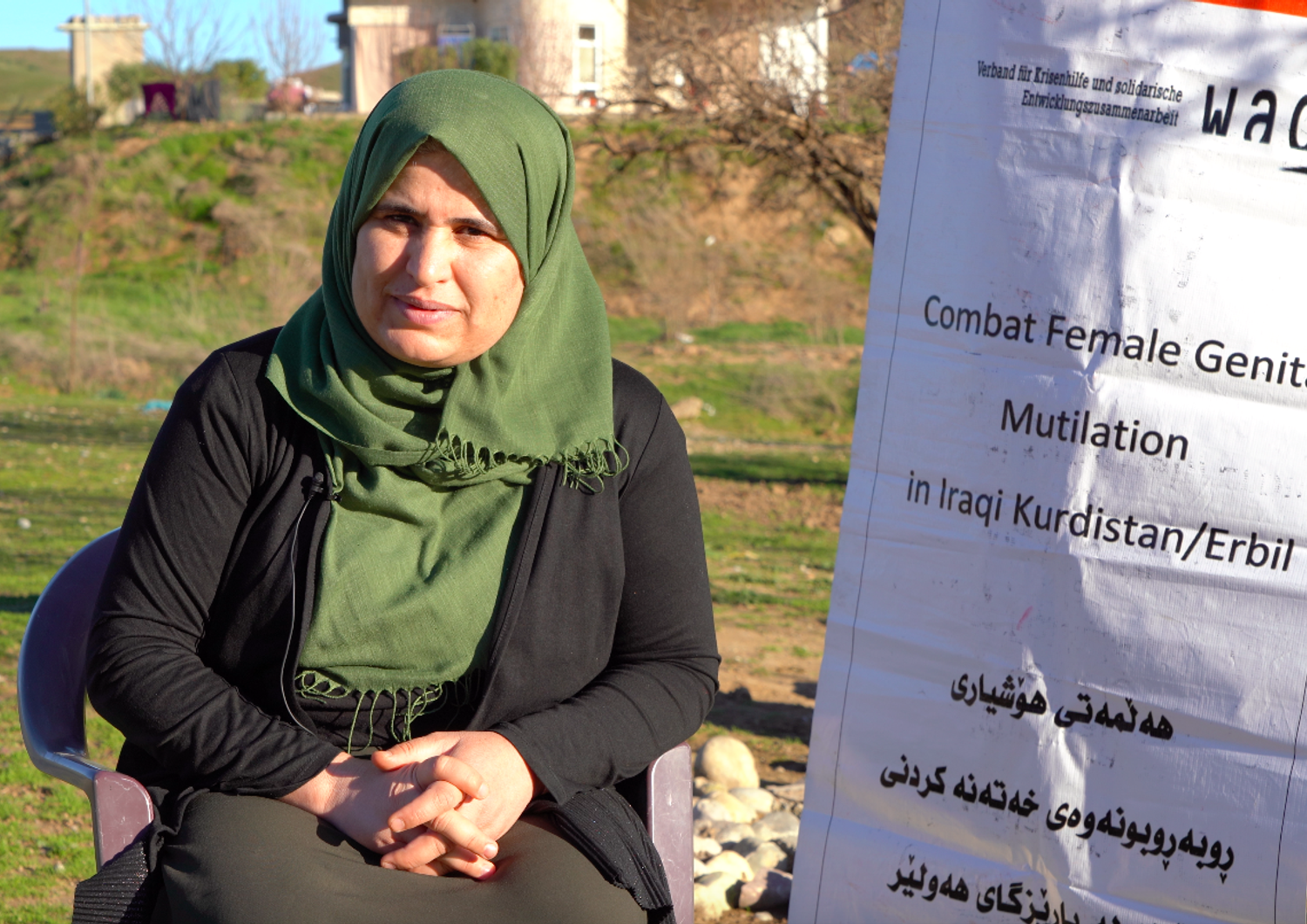 L&#39;attivista curda che si batte contro le mutilazioni genitali