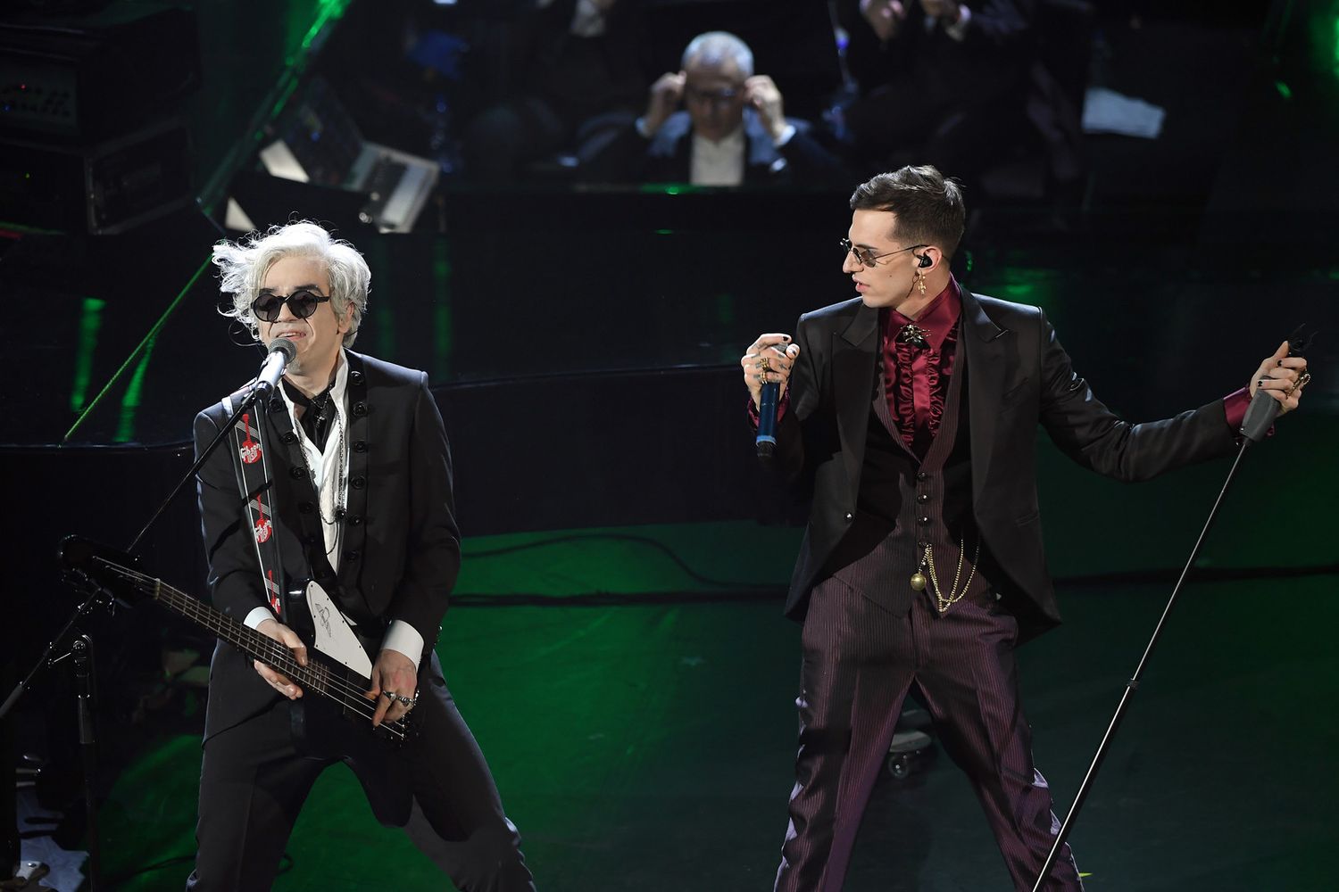 &nbsp;Sanremo. Achille Lauro con Morgan