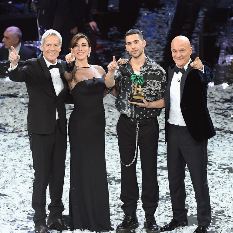 Claudio Baglioni, Virginia Raffaele, Mahmood e Claudio Bisio