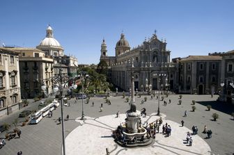 Piazza del Duomo a Catania
