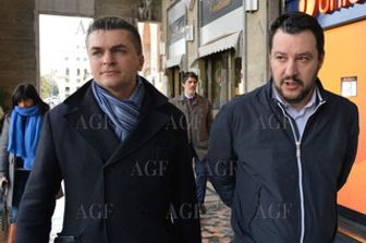 Edoardo&nbsp;Rixi e Matteo Salvini