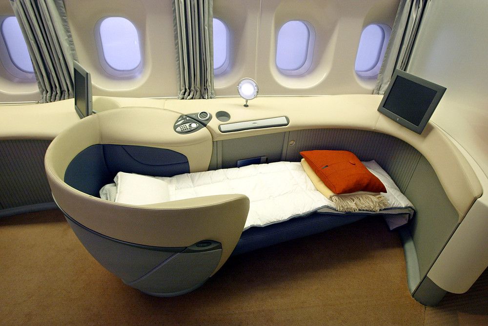 Un posto business A380