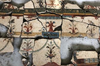 Pompei soffitto domus Regio V scavi nuovi