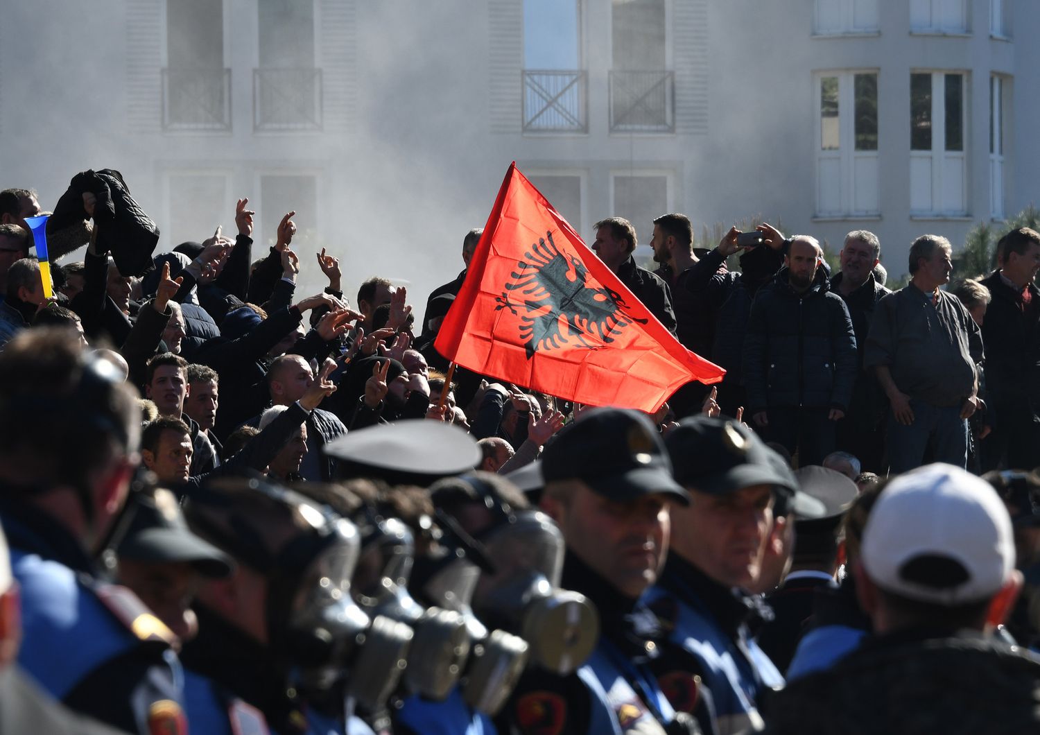 albania proteste