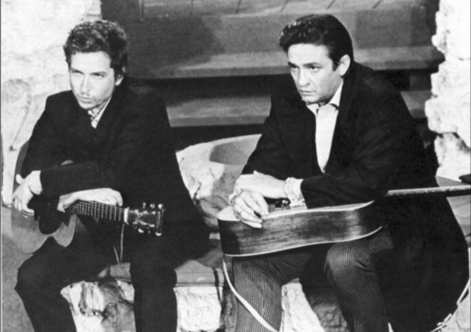 Bob Dylan e Johnny Cash