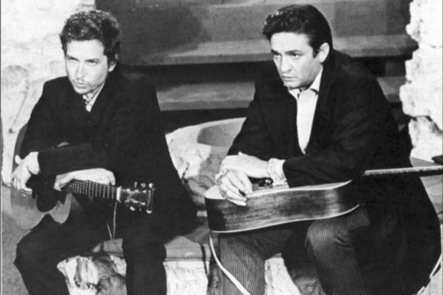 Bob Dylan e Johnny Cash