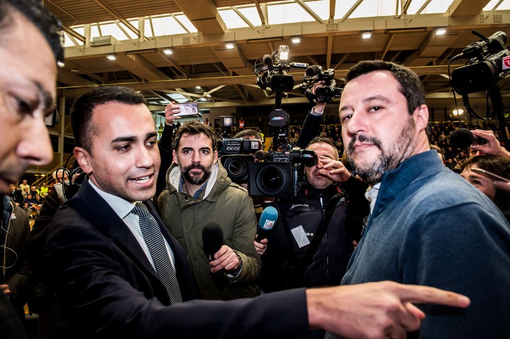 Luigi Di Maio e Matteo Salvini