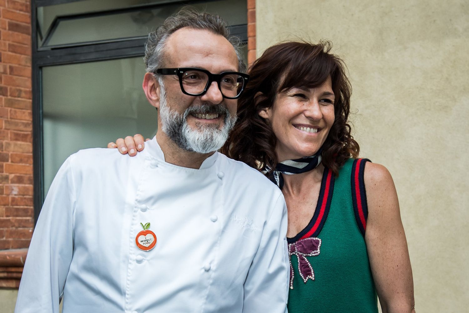 Massimo Bottura e Lara Gilmore