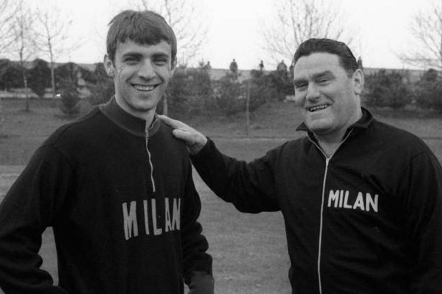 Pierino Prati e Nereo Rocco (wikipedia)