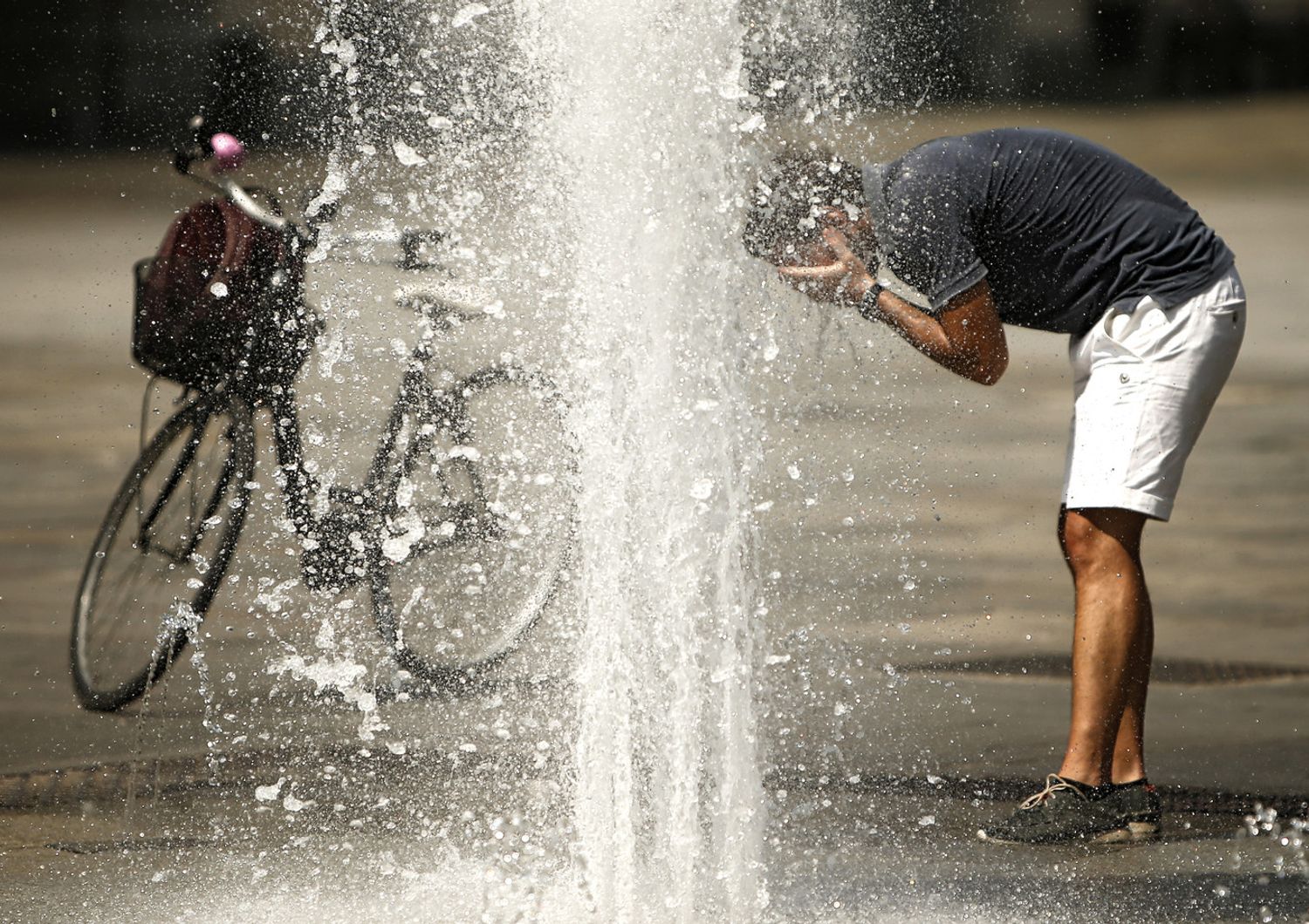 Italia, una fontana. Acqua pubblica&nbsp;