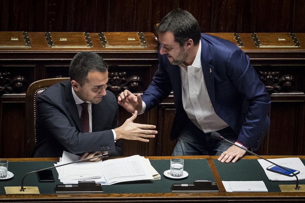 Luigi Di Maio e Matteo Salvini