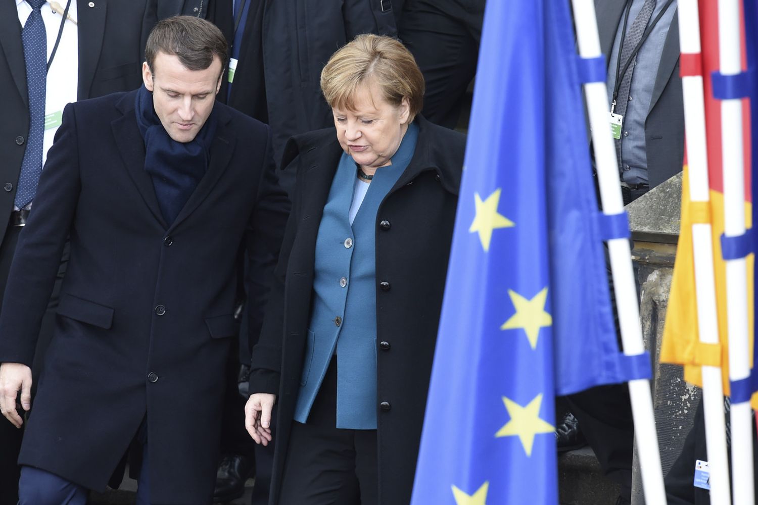 Macron e Merkel