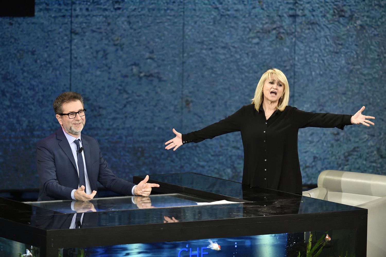 Fabio Fazio e Luciana Littizzetto