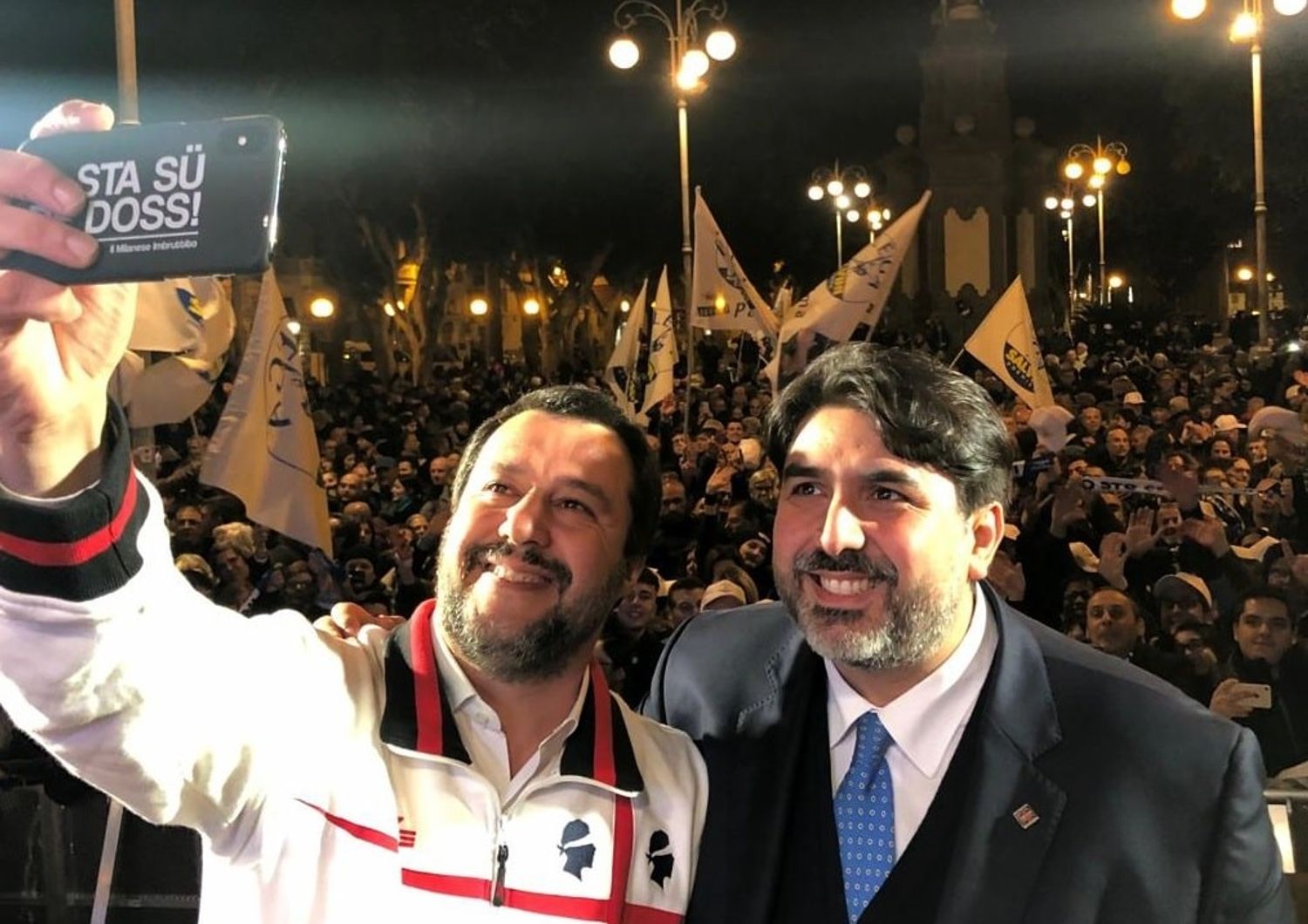 Salvini e Solinas