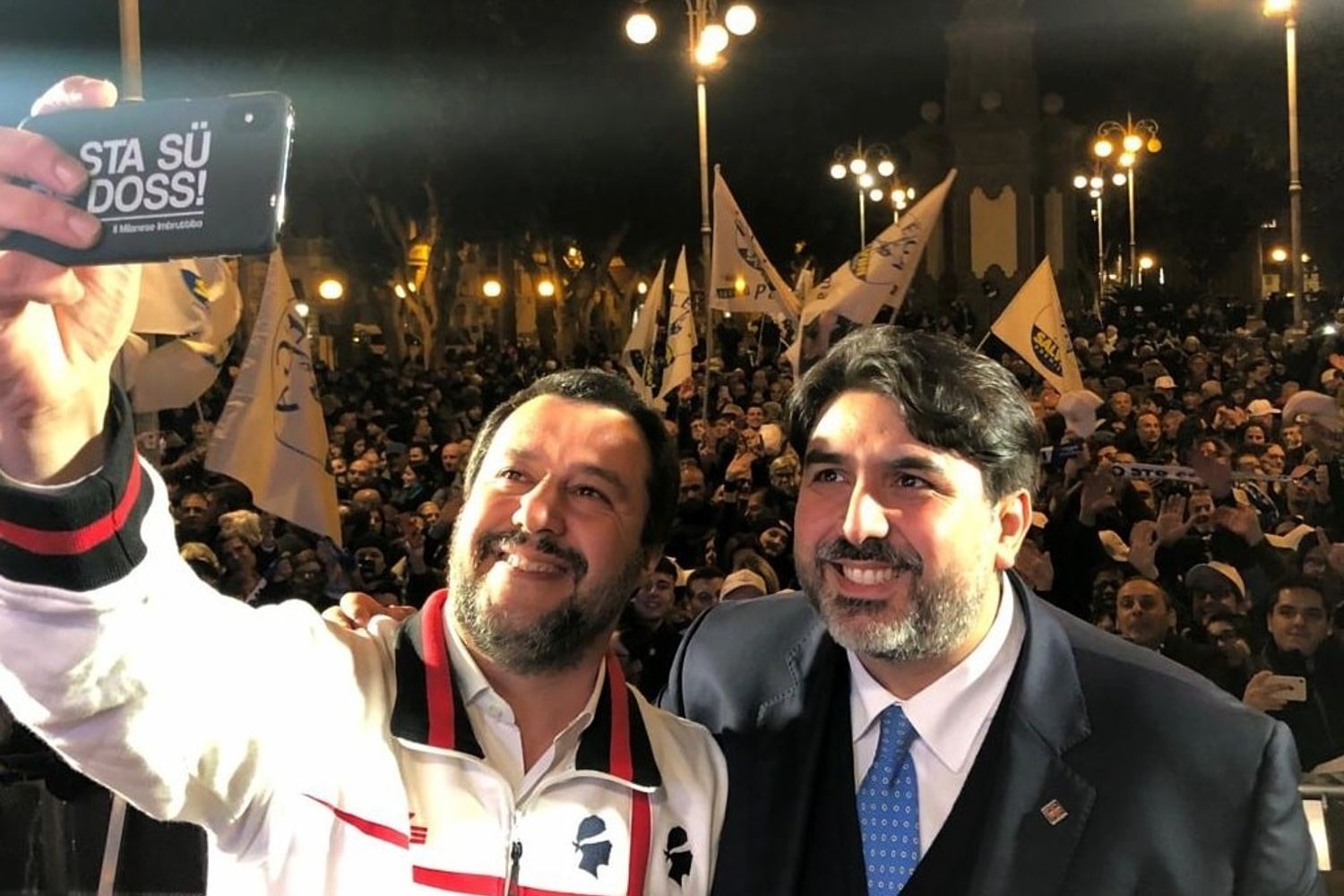 Salvini e Solinas