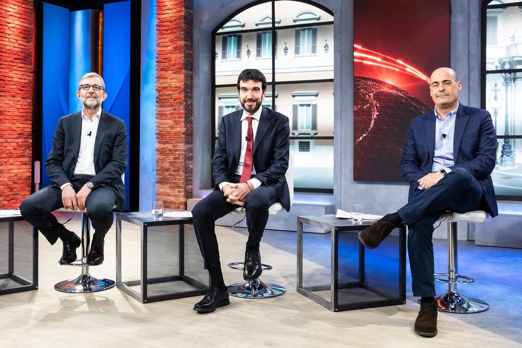 Giachetti, Martina e Zingaretti