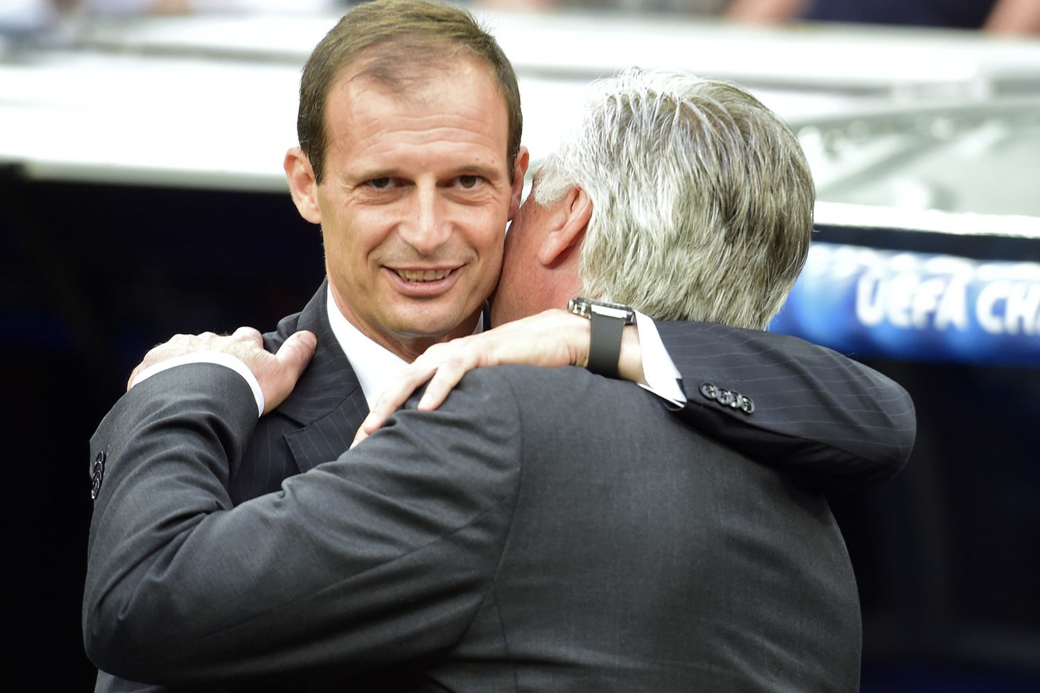 Allegri e Ancelotti