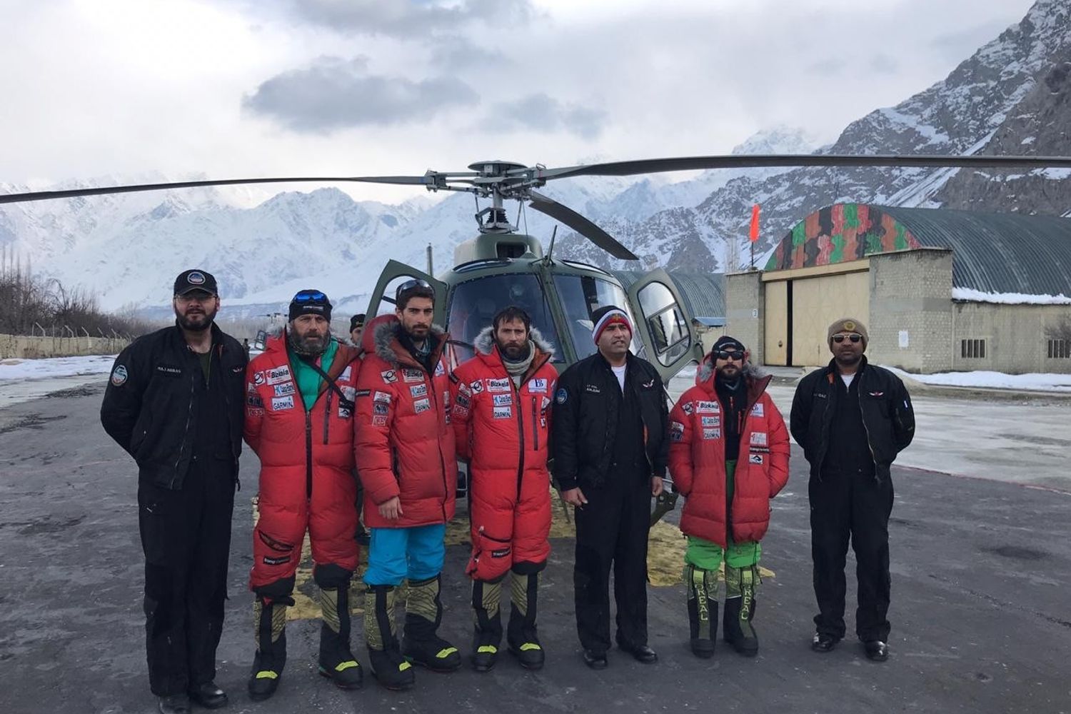 soccoritori Nanga Parbat (Marco Marangoni - Agi)
