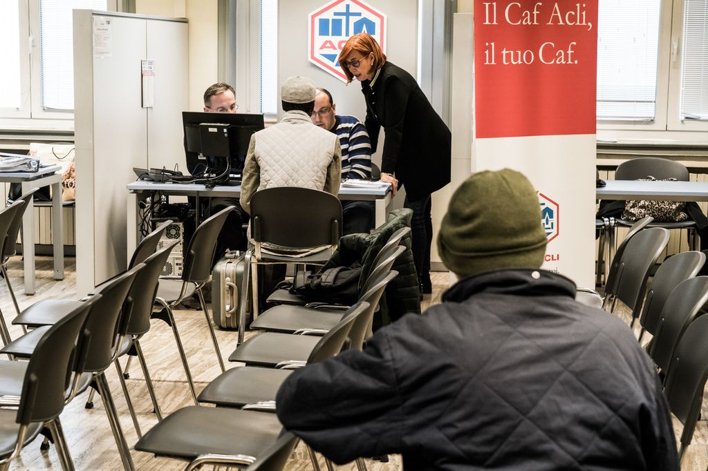 Reddito di cittadinanza, domande al Caf